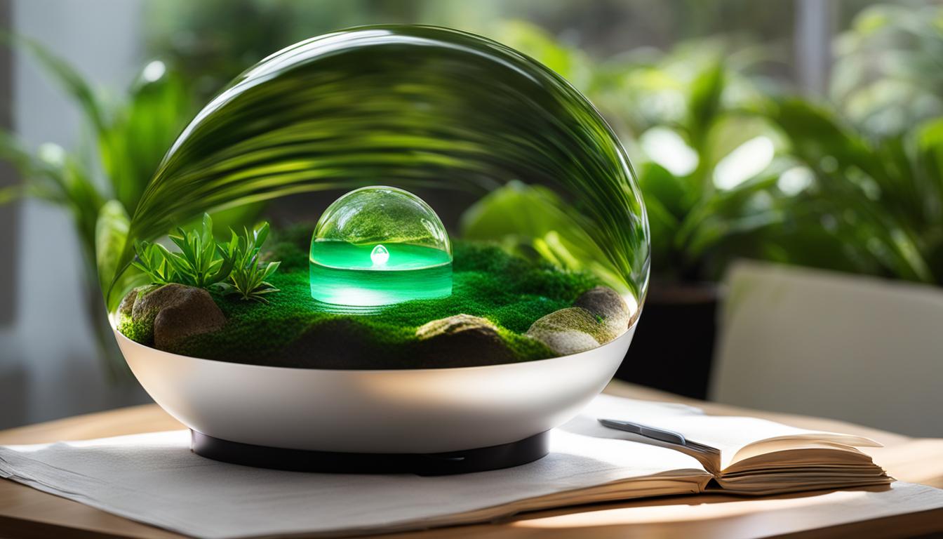 SerenitySphere LED Meditation Lamp