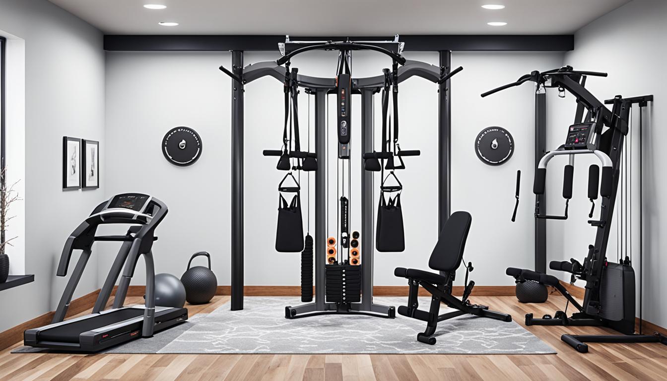 Versatile and Compact Home Gym Equipment
