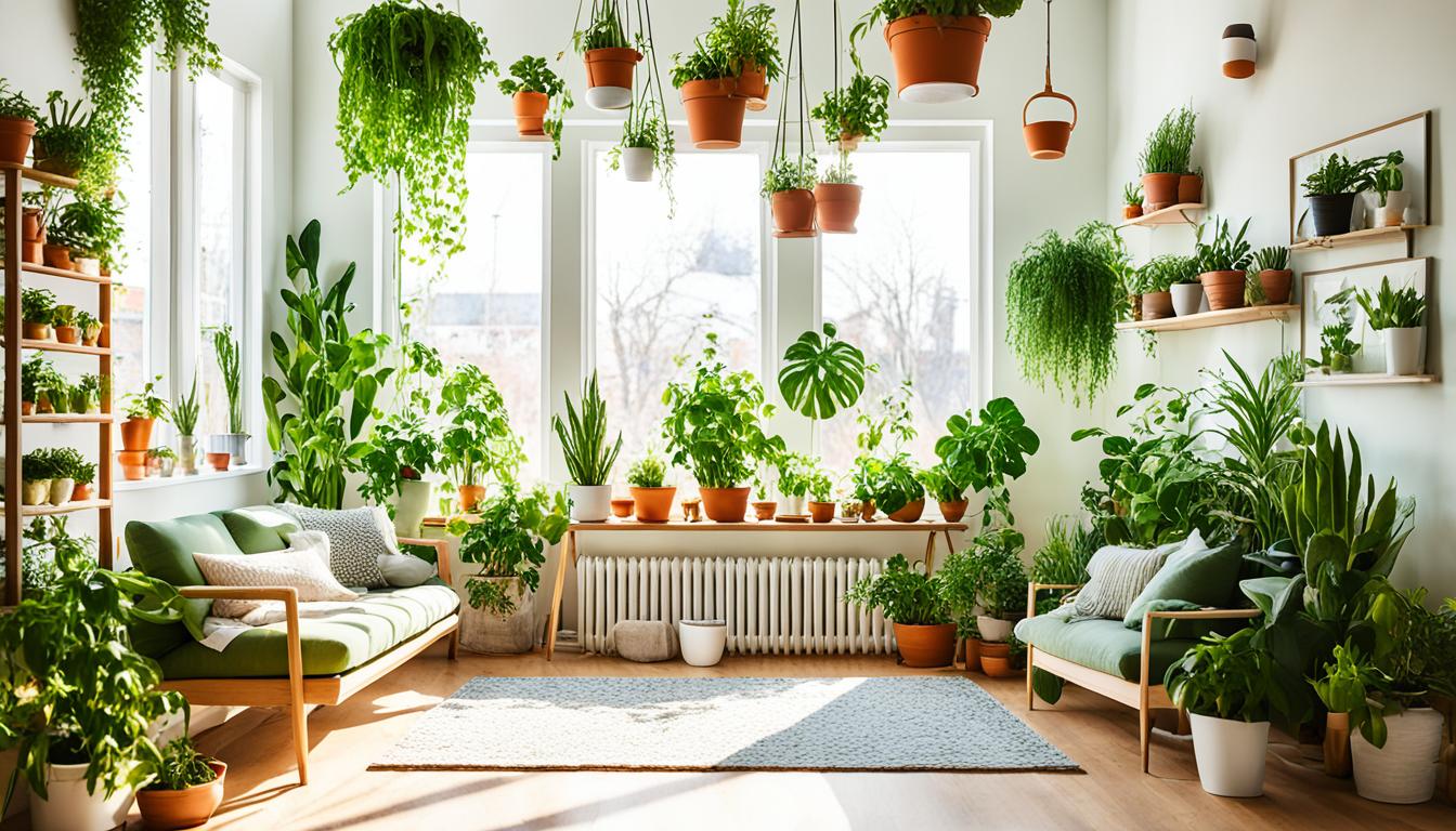 budget-friendly decorating with plants