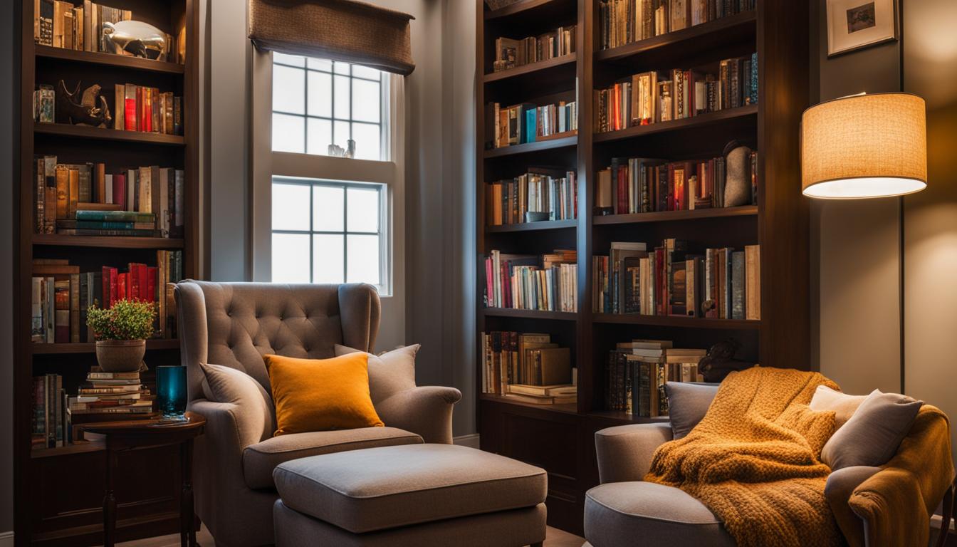 cozy reading nook decor