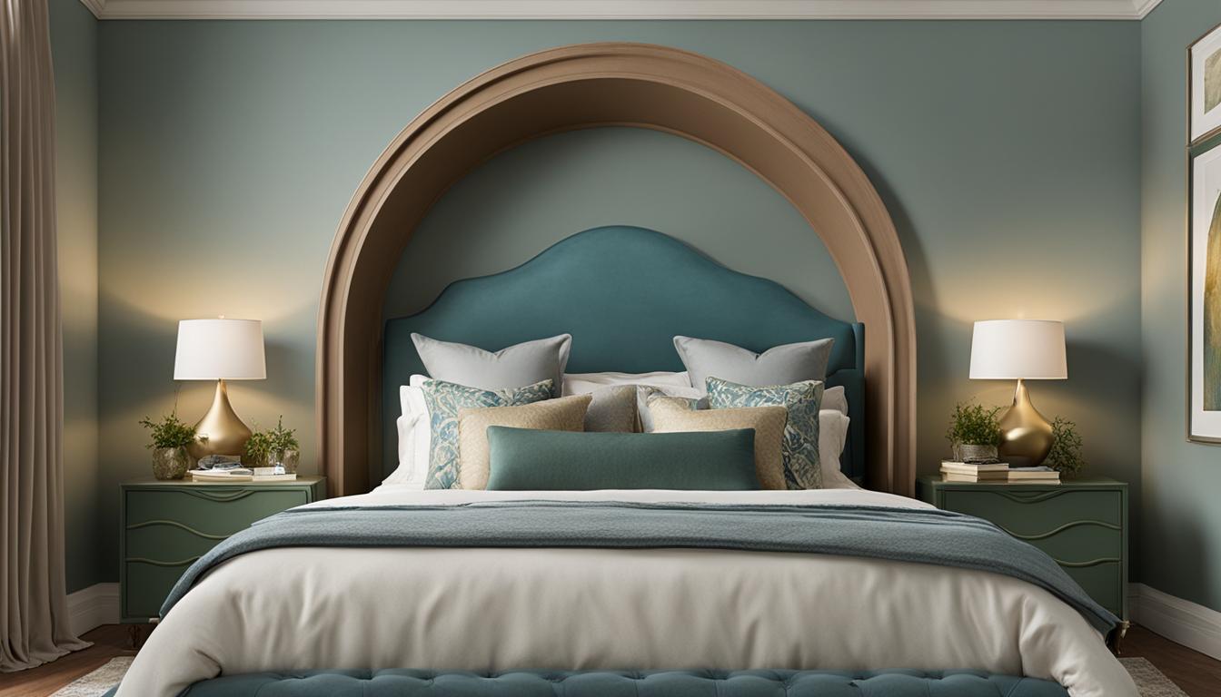 faux headboard