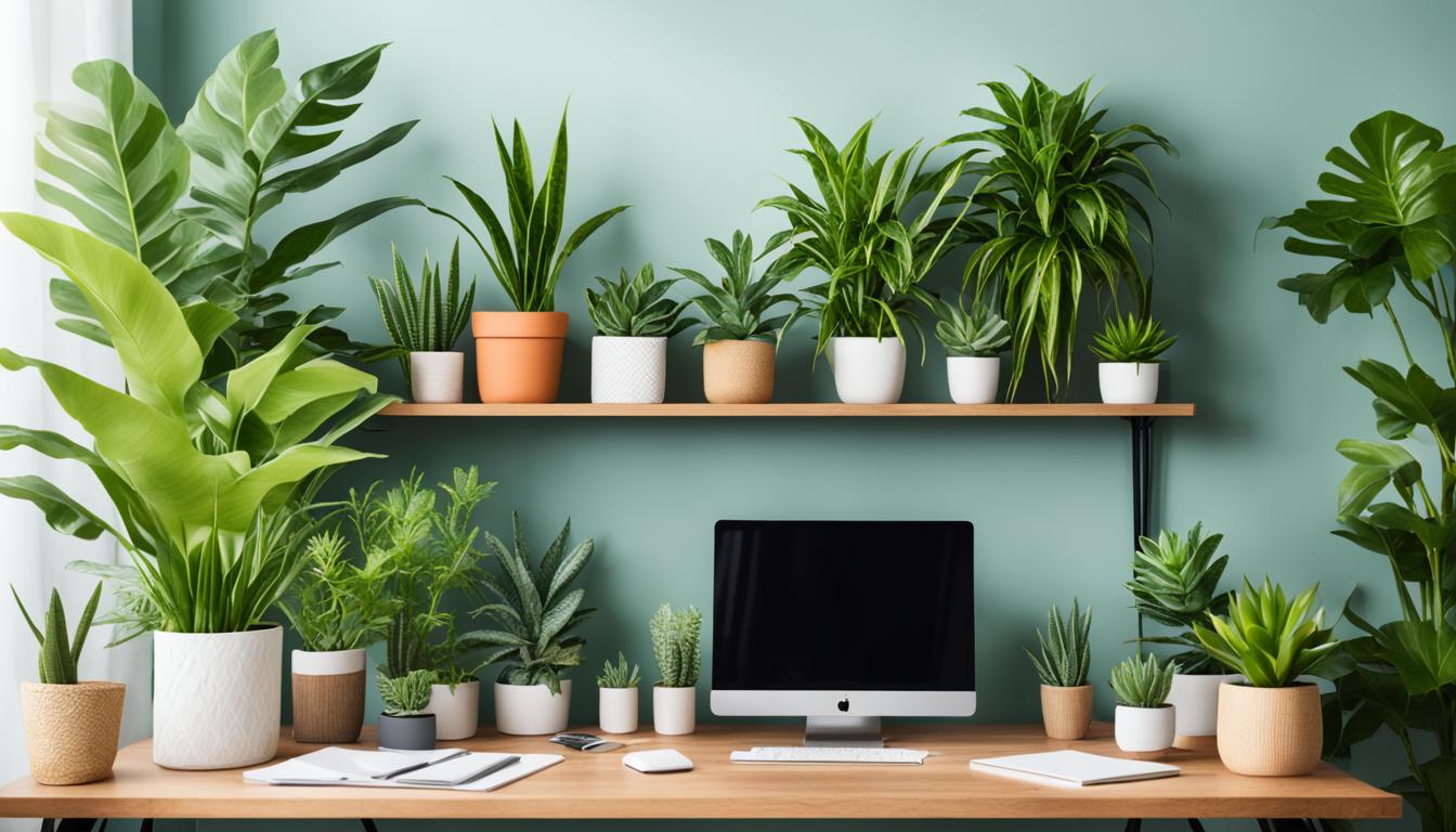 indoor plants for healthier workspace