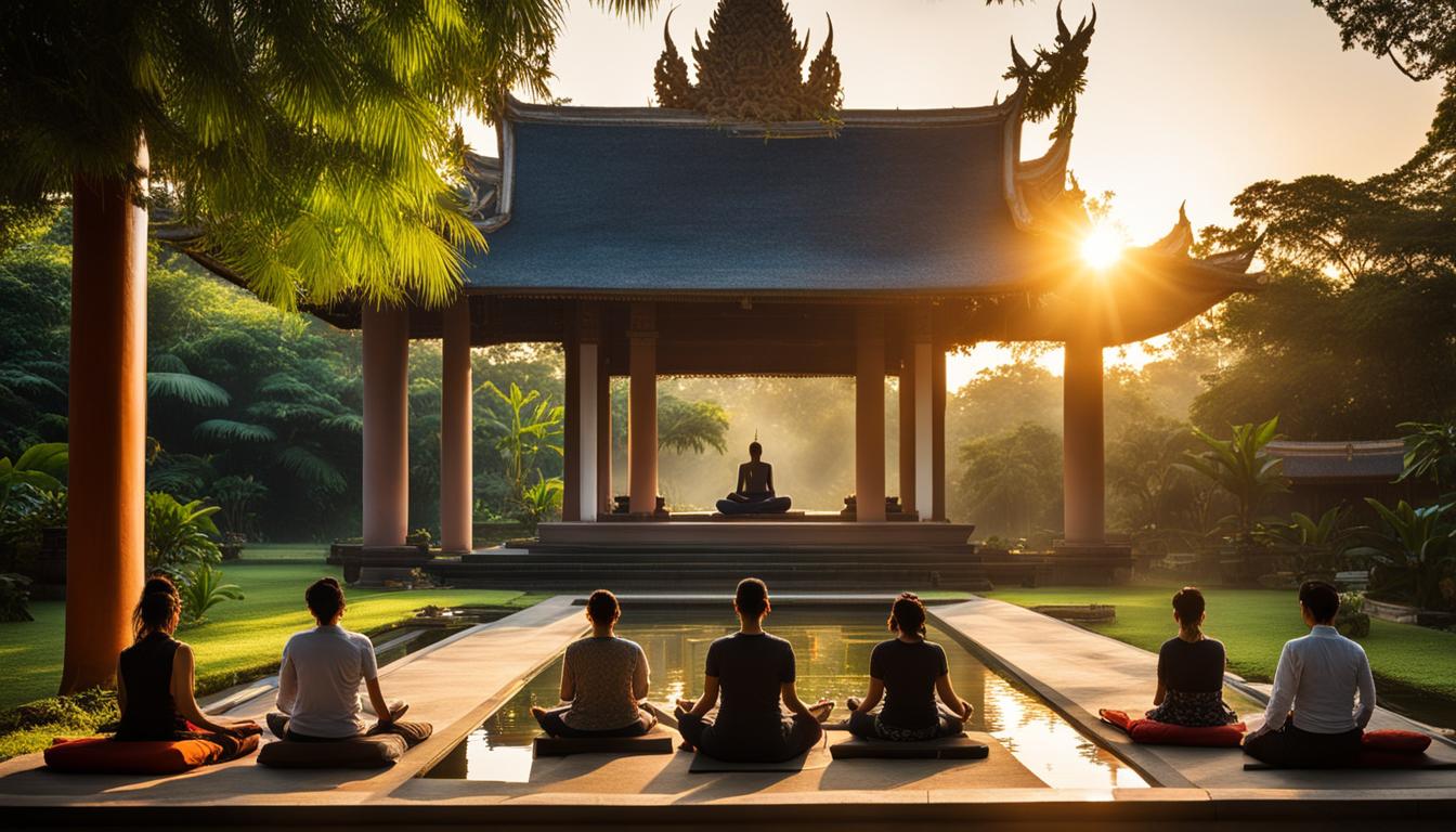 meditation in thailand